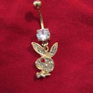 Playboy bunny belly ring brand new